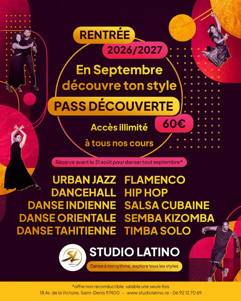 Rentrée 2026/2027 Pass découverte